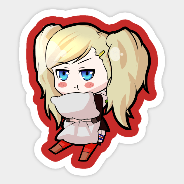 Chibi Ann Takamaki - Persona 5 Sticker by MangaXai